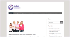 Desktop Screenshot of dsvl.dk