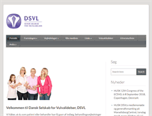 Tablet Screenshot of dsvl.dk